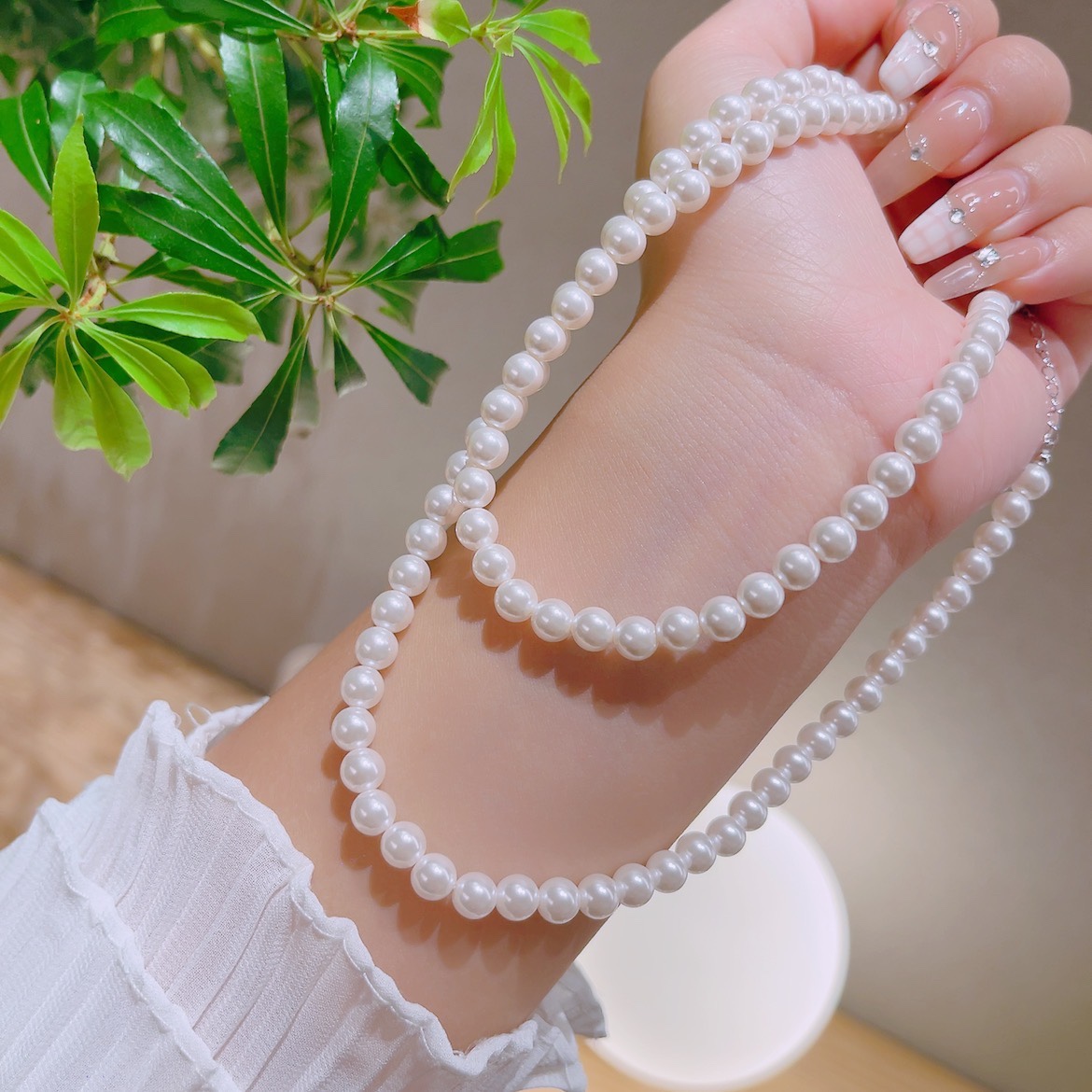 Nickel Free Silver Necklace Sweet & Cool Housewarming Gold