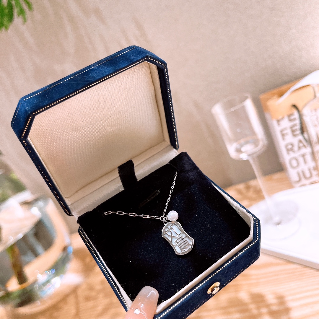 清純S925スターリングシルバーネックレスゴールド 母の日