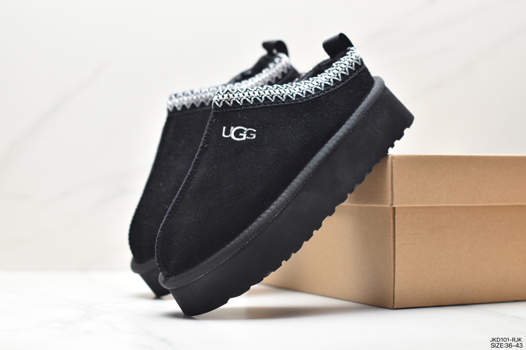 160 UGG/雪地靴 防水麂绒皮革鞋面美国轻奢品牌UGG W NEUEL尼瓦尔系列女拖鞋