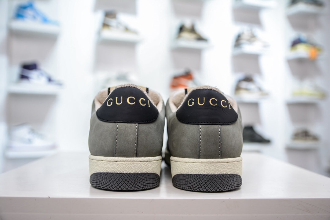 Pure original level exclusive customized purchasing version chip can scan GG Gucci series old casual dirty shoes catwalk model