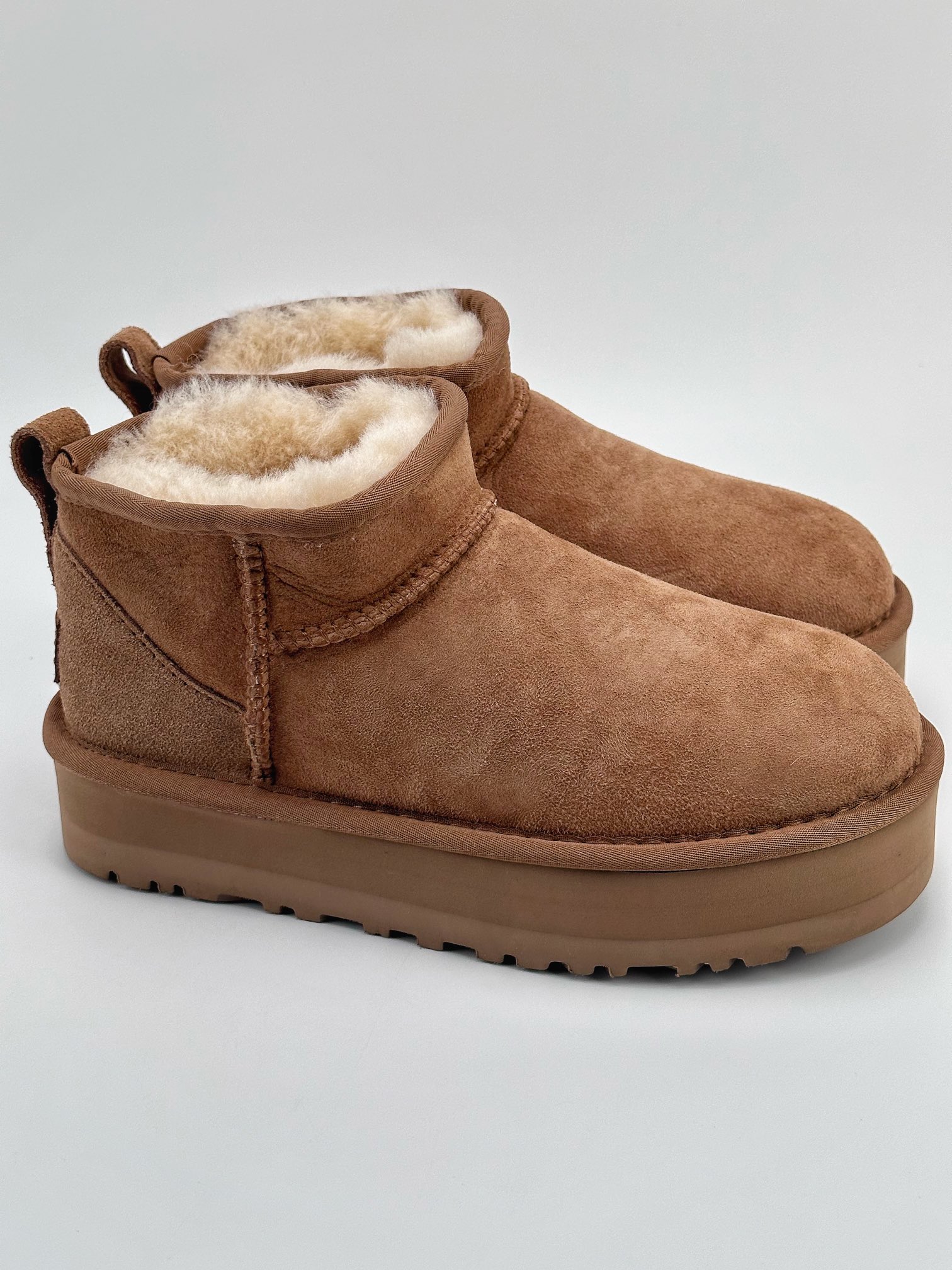 250 UGG2022秋冬新款 女士经典迷你厚底短筒靴