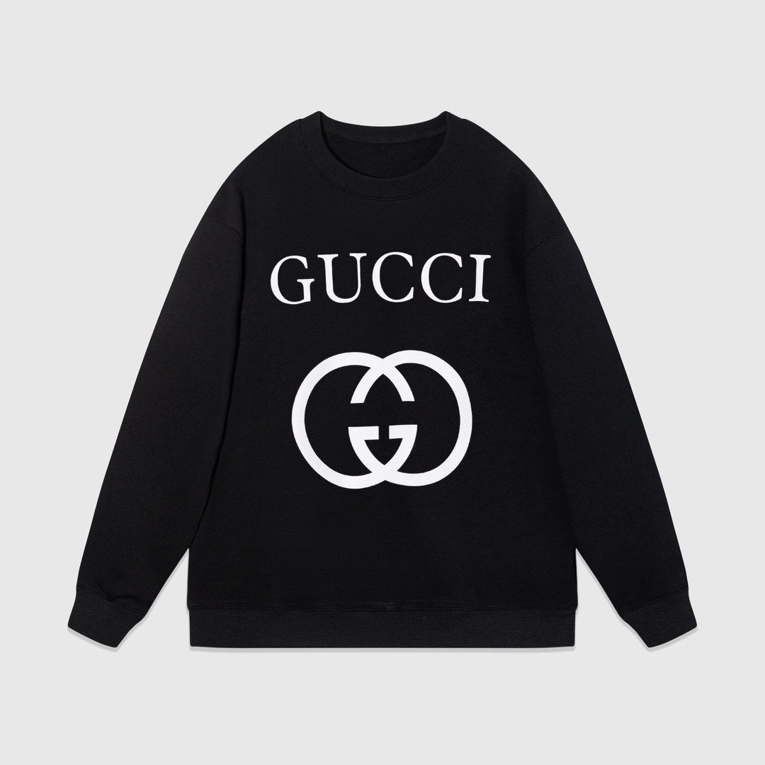 Men’s Classic Black/Almond Tuxedo-Style Double G-Print Twirl, 460g (Size XS-L) – RD 897. - 图片 1