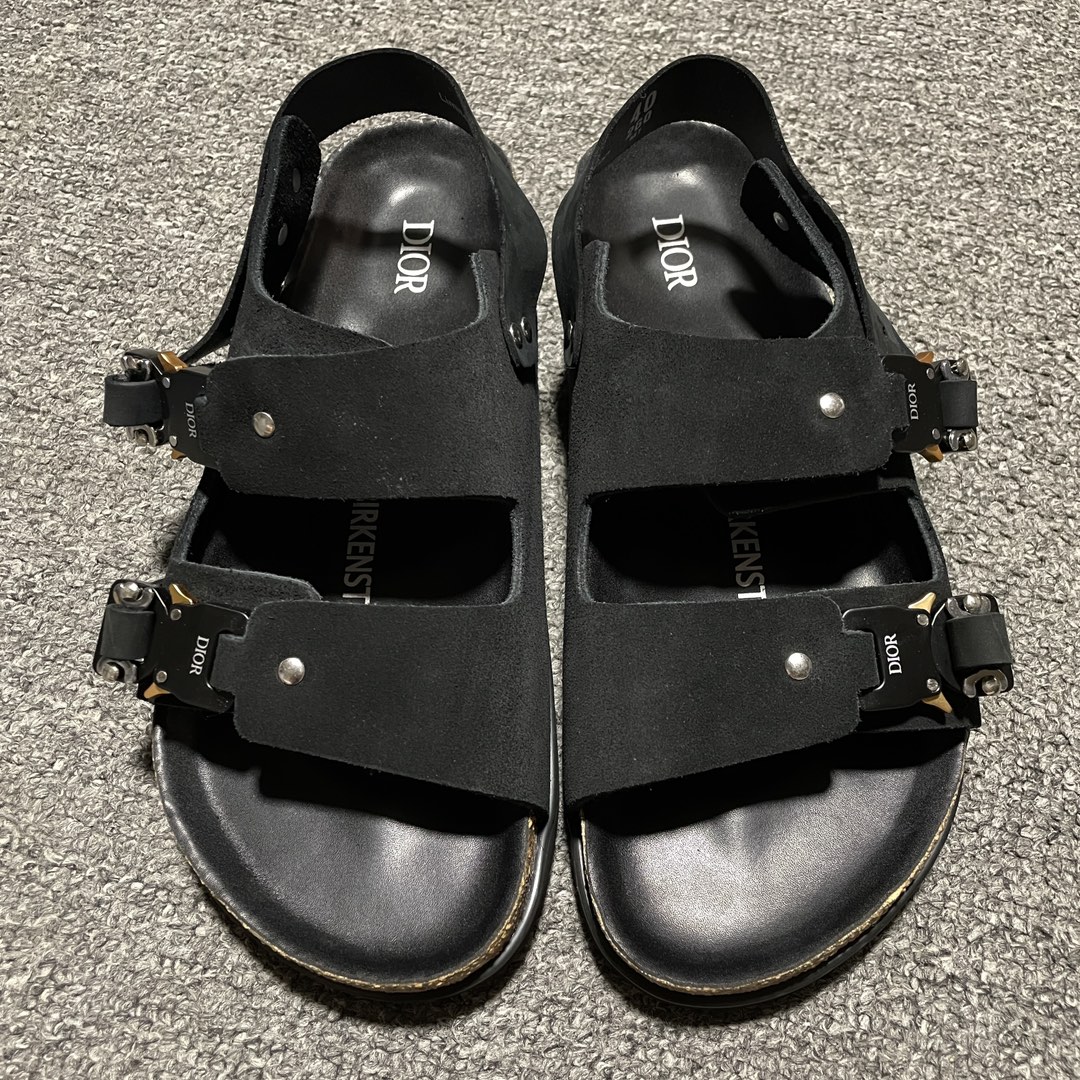 本地自取 合作私密 价格调整 专供版 Dior x Birkenstock 博肯 迪奥限定联名低帮凉鞋 独家原鞋购回开发 2