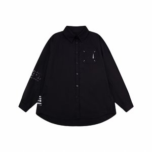 Maison Margiela Clothing Shirts & Blouses Embroidery Unisex Fall/Winter Collection Long Sleeve