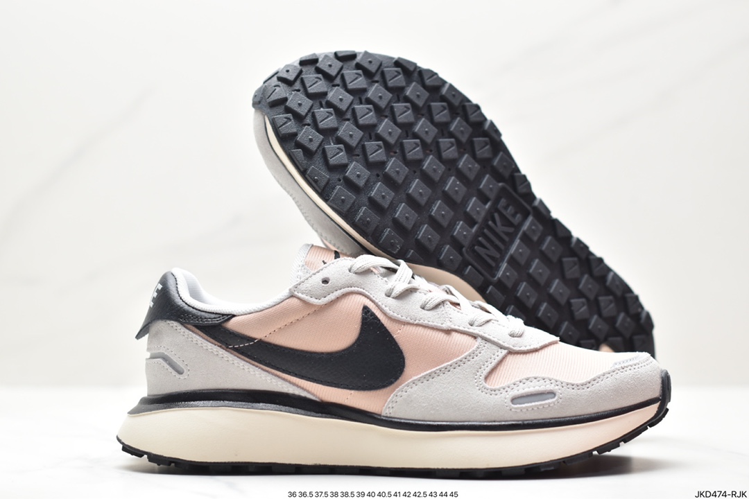 NIKE PHOENIX WAFFLE catwalk deconstruction high-end running shoes FD2196-100