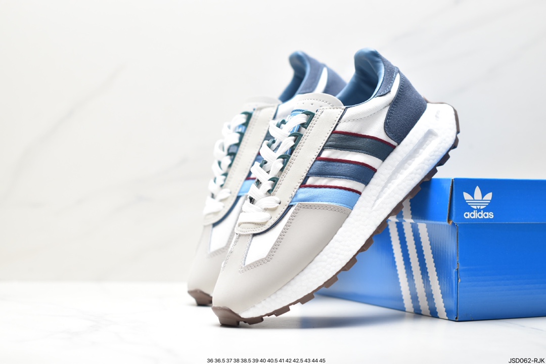 adidas Racing E5 Boost Prototype Speed ??Lightweight Retro Series IE0498