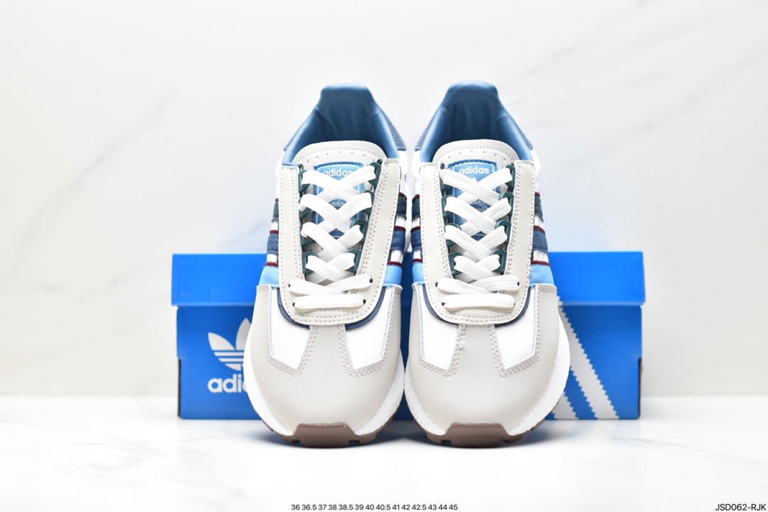 adidas Racing E5 Boost Prototype Speed ??Lightweight Retro Series IE0498