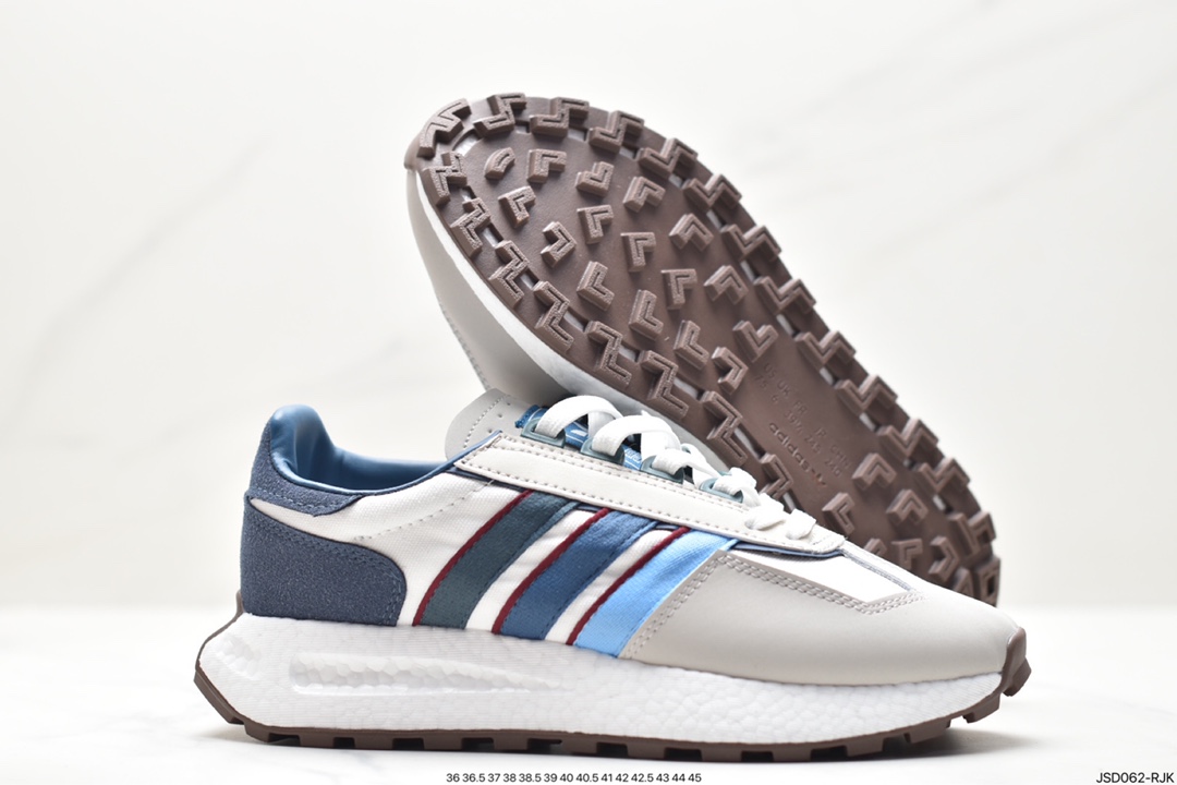 adidas Racing E5 Boost Prototype Speed ??Lightweight Retro Series IE0498