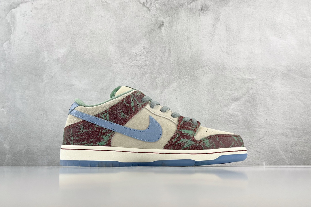 Crenshaw Skate Club x Nike Dunk SB Low 白紫 FN4193-100