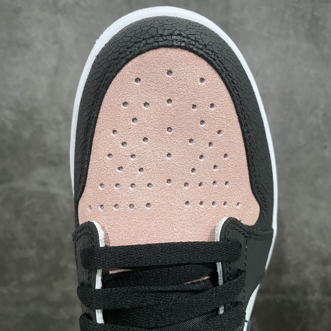 [Y3 Pure Original] Air Jordan AJ1 Low OG Black and Pink Cracked Low-top CZ0790-061