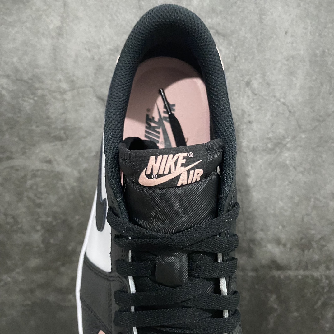 [Y3 Pure Original] Air Jordan AJ1 Low OG Black and Pink Cracked Low-top CZ0790-061