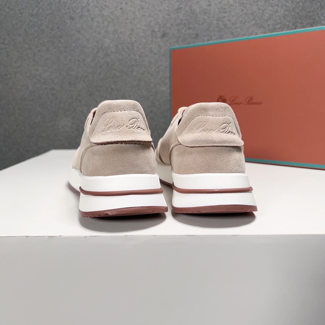 Loro Piana Otoño Caminar Deportes Hombres Zapatos LP Jogging (Dongguan producción OEM suela original