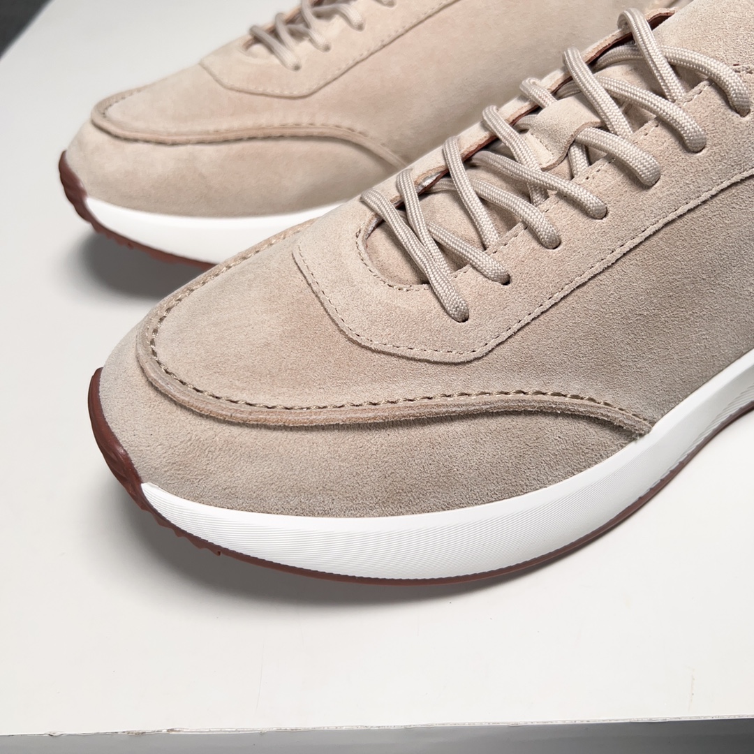 Loro Piana Otoño Caminar Deportes Hombres Zapatos LP Jogging (Dongguan producción OEM suela original
