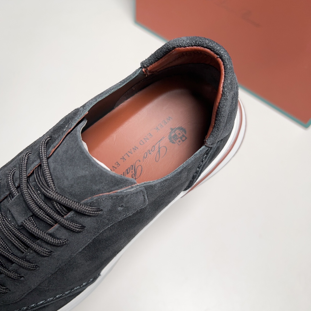 Loro Piana Otoño Caminar Deportes Hombres Zapatos LP Jogging (Dongguan producción OEM suela original