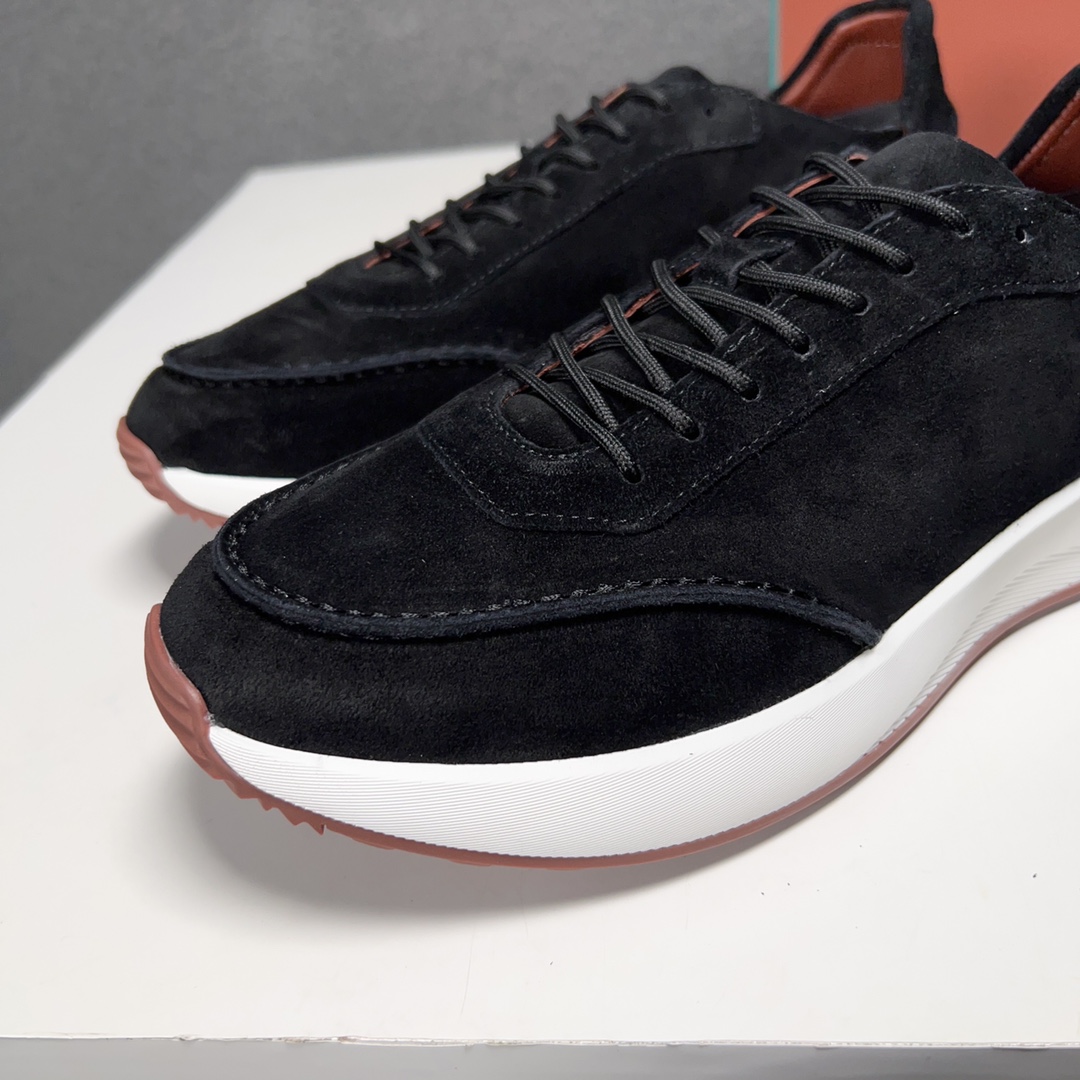 Loro Piana Otoño Caminar Deportes Hombres Zapatos LP Jogging (Dongguan producción OEM suela original