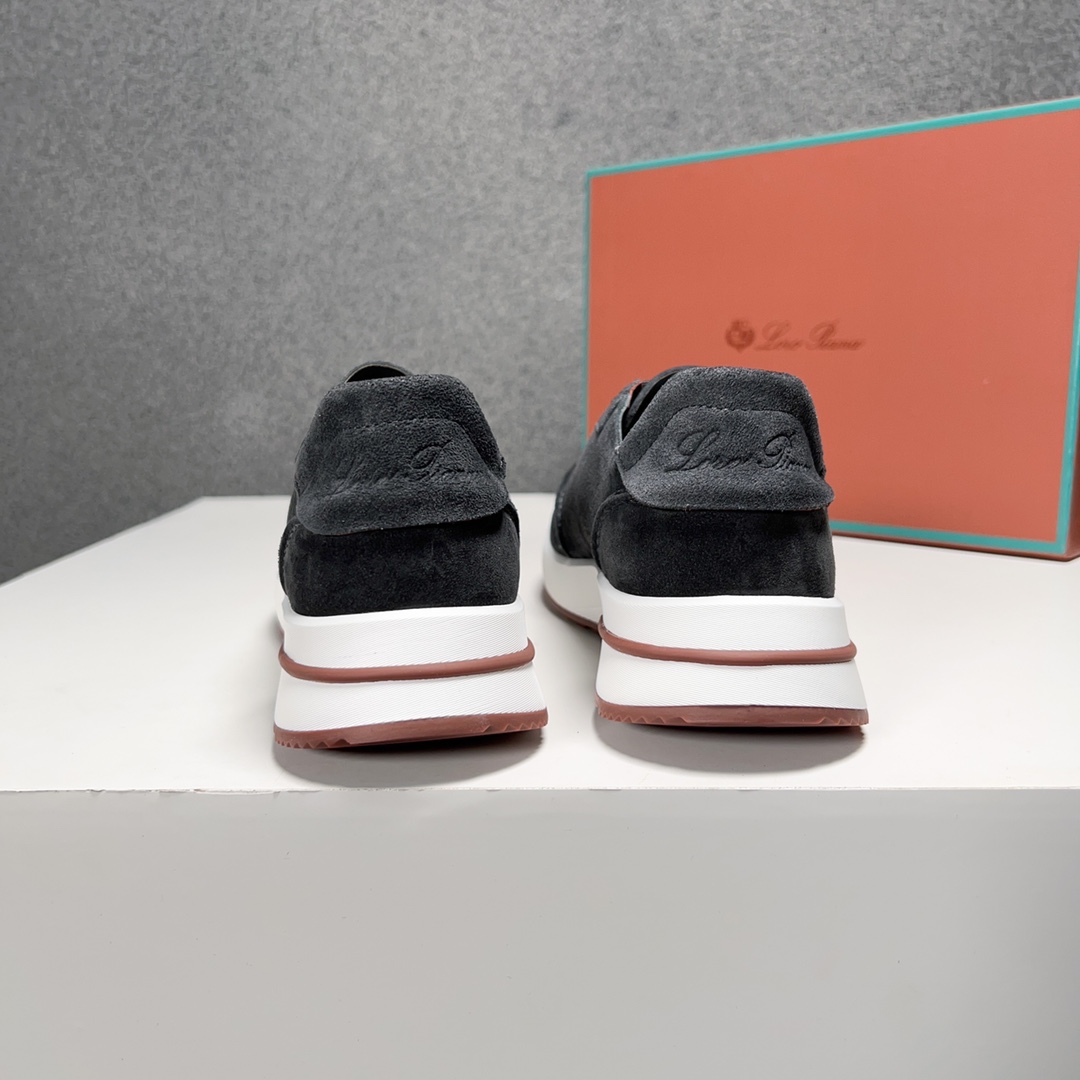 Loro Piana Otoño Caminar Deportes Hombres Zapatos LP Jogging (Dongguan producción OEM suela original