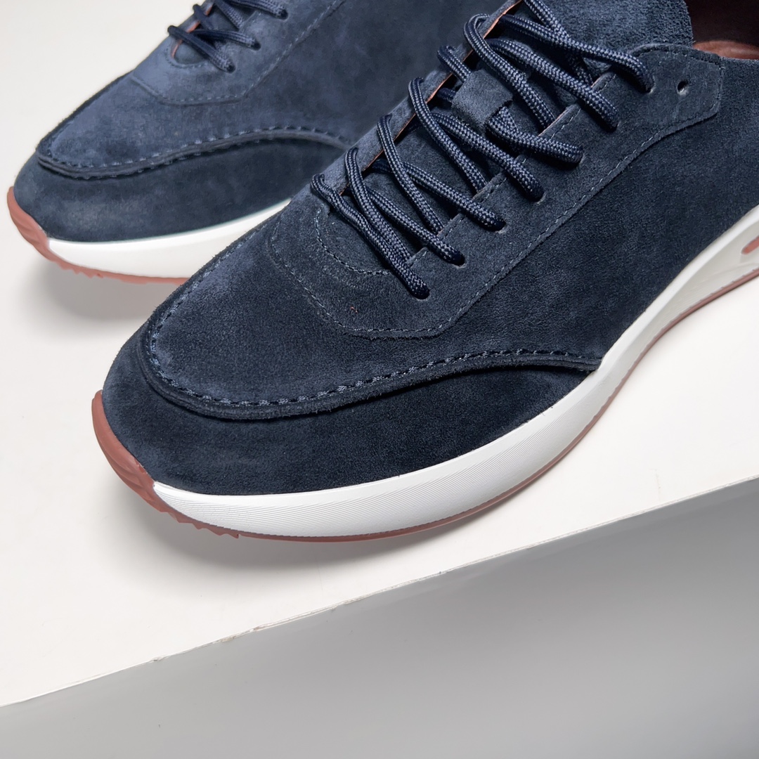 Loro Piana Otoño Caminar Deportes Hombres Zapatos LP Jogging (Dongguan producción OEM suela original