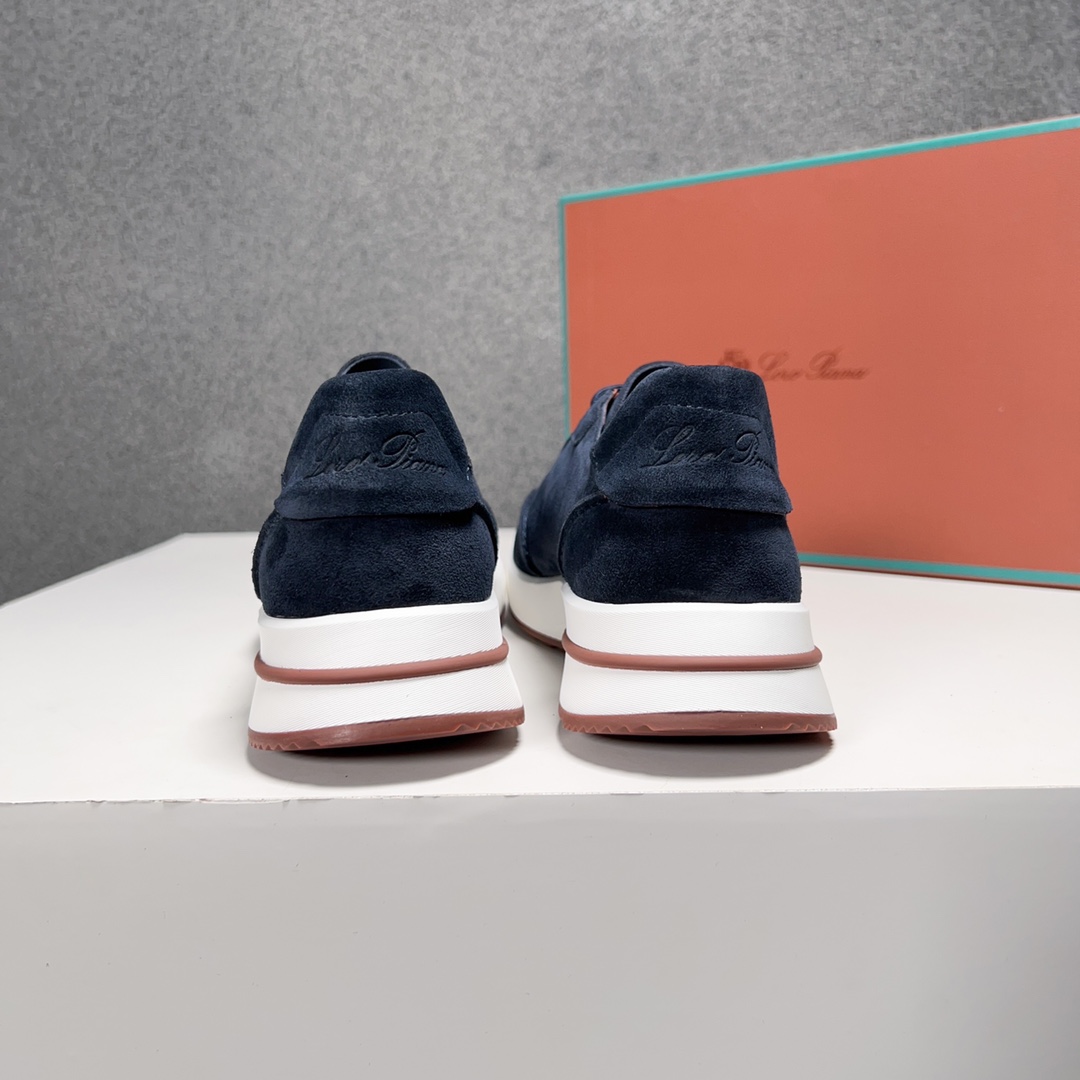 Loro Piana Otoño Caminar Deportes Hombres Zapatos LP Jogging (Dongguan producción OEM suela original