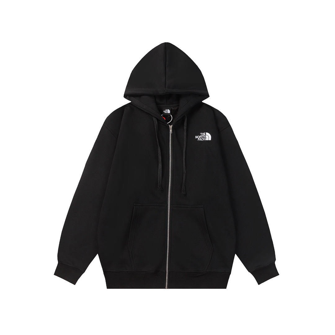 The North Face Clothing Coats & Jackets Cheap Replica Designer
 Black Embroidery Unisex Winter Collection Hooded Top