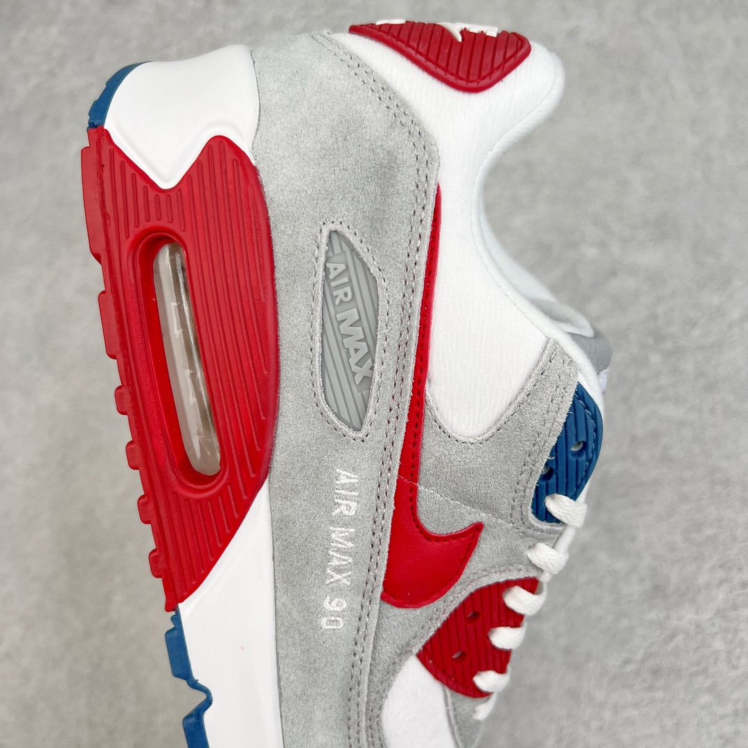 图片[6]-＃MX版 NK Air MAX 90 气垫复古减震跑步鞋 DQ8235-001 经典重温 独家陆续补货 外单专供大厂出品 品质稳定 一百余色 终端操作 Air Max 90于1990年推出 来自Air Max系列 在Air Max 1的基础上改进而得 增加了气垫面积 外型上也更为流线 最特別的就是加入了菱纹塑胶嵌板 为Air Max 90增添了许多潮流气息 皮革鞋面 造就出色耐穿性和支撑力 Max Air缓震配置搭配泡棉中底 令Air Max 90轻盈而舒适 华夫格橡胶外底 铸就Air Max 90非凡的抓地力 而Air Max 90不仅是一双跑鞋 它成功跨越了时间的演进 成为了球鞋文化与潮流圈中最熟为人知的鞋款之一 尺码：36 36.5 37.5 38 38.5 39 40 40.5 41 42 42.5 43 44 44.5 45-选品中心