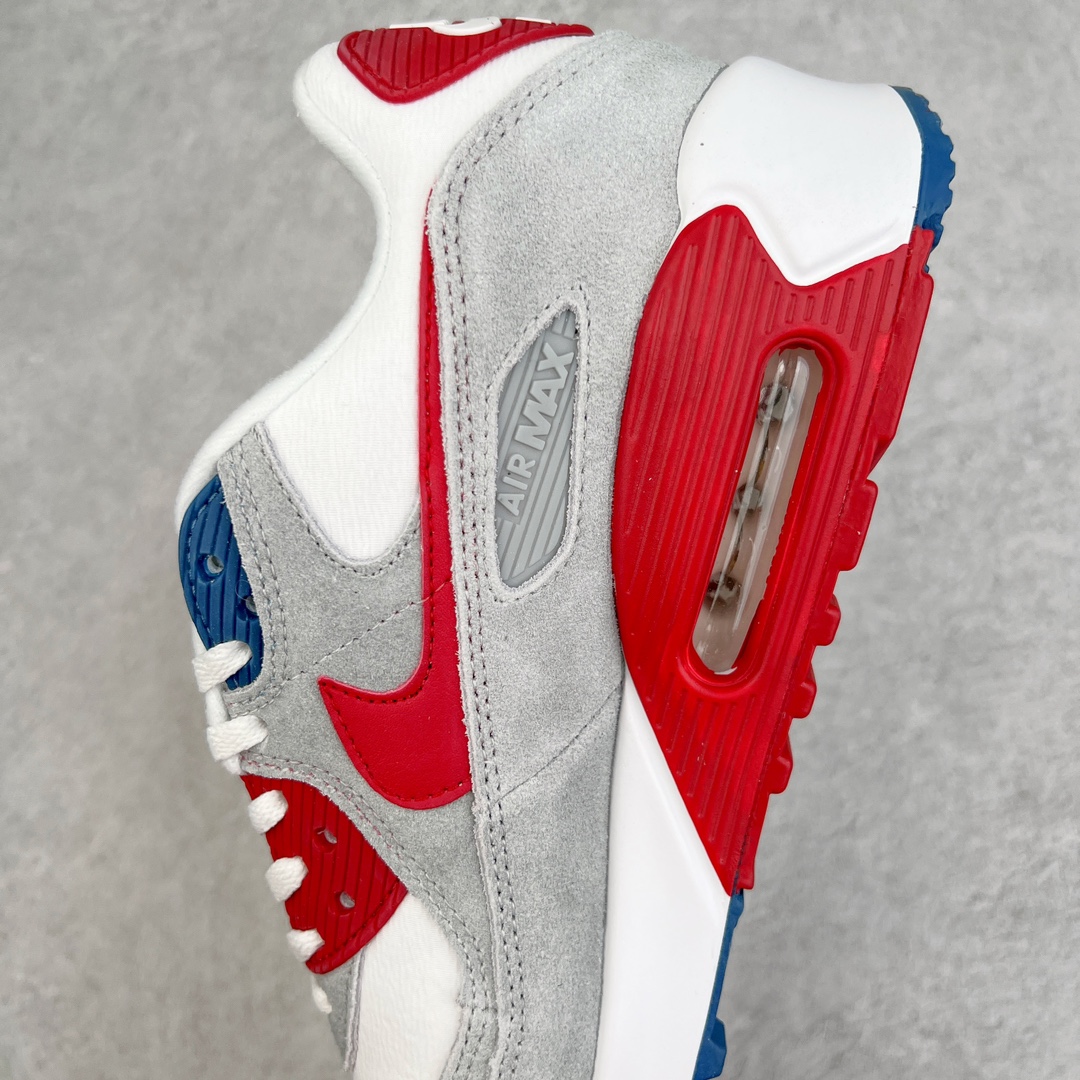 图片[7]-＃MX版 NK Air MAX 90 气垫复古减震跑步鞋 DQ8235-001 经典重温 独家陆续补货 外单专供大厂出品 品质稳定 一百余色 终端操作 Air Max 90于1990年推出 来自Air Max系列 在Air Max 1的基础上改进而得 增加了气垫面积 外型上也更为流线 最特別的就是加入了菱纹塑胶嵌板 为Air Max 90增添了许多潮流气息 皮革鞋面 造就出色耐穿性和支撑力 Max Air缓震配置搭配泡棉中底 令Air Max 90轻盈而舒适 华夫格橡胶外底 铸就Air Max 90非凡的抓地力 而Air Max 90不仅是一双跑鞋 它成功跨越了时间的演进 成为了球鞋文化与潮流圈中最熟为人知的鞋款之一 尺码：36 36.5 37.5 38 38.5 39 40 40.5 41 42 42.5 43 44 44.5 45-选品中心