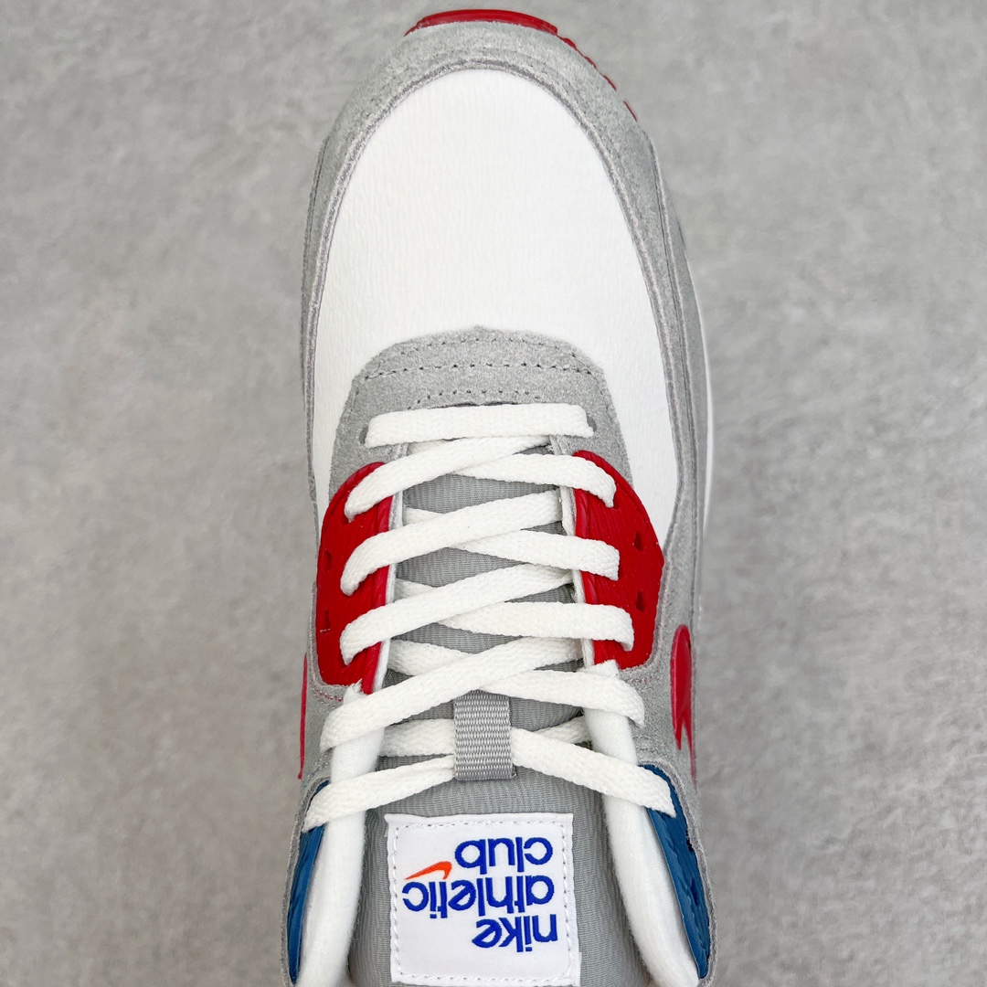 图片[4]-＃MX版 NK Air MAX 90 气垫复古减震跑步鞋 DQ8235-001 经典重温 独家陆续补货 外单专供大厂出品 品质稳定 一百余色 终端操作 Air Max 90于1990年推出 来自Air Max系列 在Air Max 1的基础上改进而得 增加了气垫面积 外型上也更为流线 最特別的就是加入了菱纹塑胶嵌板 为Air Max 90增添了许多潮流气息 皮革鞋面 造就出色耐穿性和支撑力 Max Air缓震配置搭配泡棉中底 令Air Max 90轻盈而舒适 华夫格橡胶外底 铸就Air Max 90非凡的抓地力 而Air Max 90不仅是一双跑鞋 它成功跨越了时间的演进 成为了球鞋文化与潮流圈中最熟为人知的鞋款之一 尺码：36 36.5 37.5 38 38.5 39 40 40.5 41 42 42.5 43 44 44.5 45-选品中心