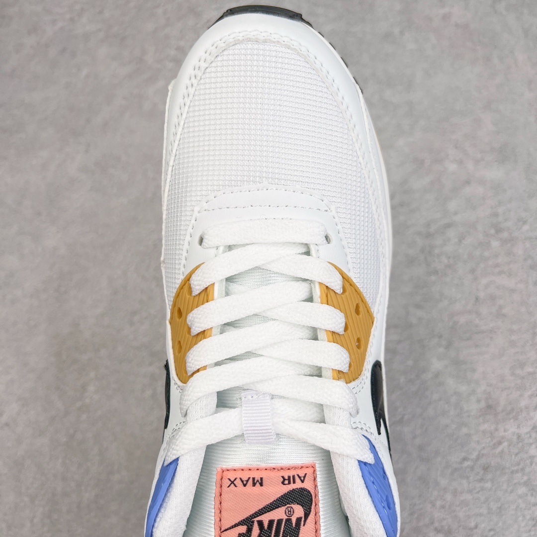 图片[4]-＃MX版 NK Air MAX 90 气垫复古减震跑步鞋 CZ3950-100 经典重温 独家陆续补货 外单专供大厂出品 品质稳定 一百余色 终端操作 Air Max 90于1990年推出 来自Air Max系列 在Air Max 1的基础上改进而得 增加了气垫面积 外型上也更为流线 最特別的就是加入了菱纹塑胶嵌板 为Air Max 90增添了许多潮流气息 皮革鞋面 造就出色耐穿性和支撑力 Max Air缓震配置搭配泡棉中底 令Air Max 90轻盈而舒适 华夫格橡胶外底 铸就Air Max 90非凡的抓地力 而Air Max 90不仅是一双跑鞋 它成功跨越了时间的演进 成为了球鞋文化与潮流圈中最熟为人知的鞋款之一 尺码：36 36.5 37.5 38 38.5 39 40 40.5 41 42 42.5 43 44 44.5 45-选品中心