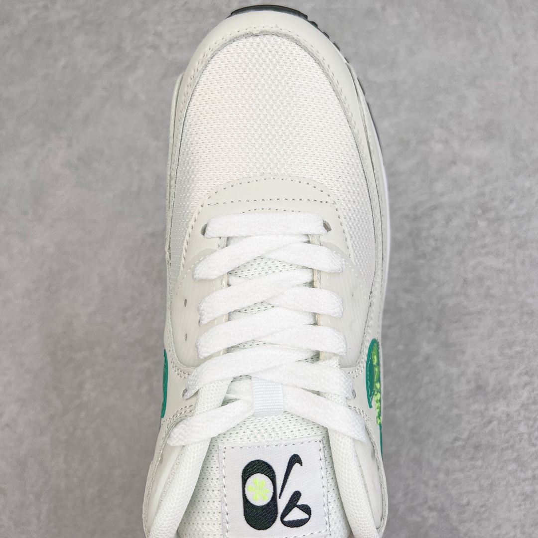 图片[4]-＃MX版 NK Air MAX 90 气垫复古减震跑步鞋 DO9850-100 经典重温 独家陆续补货 外单专供大厂出品 品质稳定 一百余色 终端操作 Air Max 90于1990年推出 来自Air Max系列 在Air Max 1的基础上改进而得 增加了气垫面积 外型上也更为流线 最特別的就是加入了菱纹塑胶嵌板 为Air Max 90增添了许多潮流气息 皮革鞋面 造就出色耐穿性和支撑力 Max Air缓震配置搭配泡棉中底 令Air Max 90轻盈而舒适 华夫格橡胶外底 铸就Air Max 90非凡的抓地力 而Air Max 90不仅是一双跑鞋 它成功跨越了时间的演进 成为了球鞋文化与潮流圈中最熟为人知的鞋款之一 尺码：36 36.5 37.5 38 38.5 39 40 40.5 41 42 42.5 43 44 44.5 45-选品中心