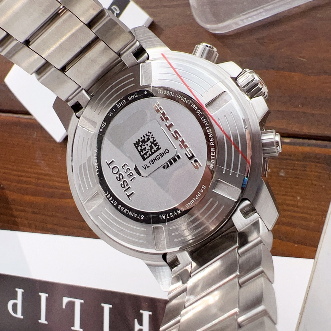 “Authentic Batch 1508 Steel Belt Series Watch with Sapphire Glass – Business Style” - 图片 7