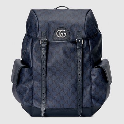 Gucci Ophidia Backpack Handbags Crossbody & Shoulder Bags Tote Bags Black Blue Gold Silver Canvas Cotton Denim Spring Collection GG Supreme