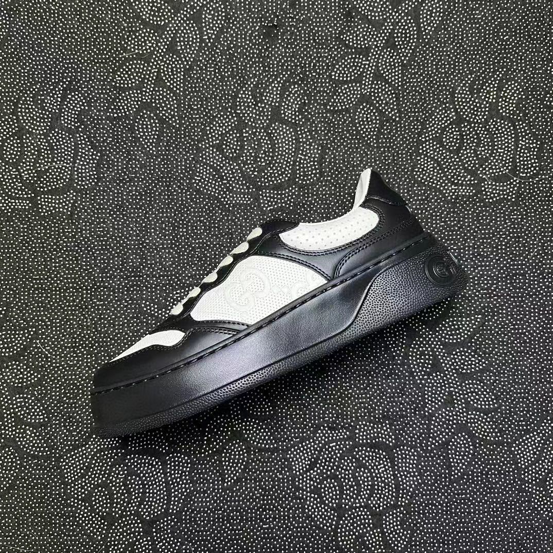 Gucci Scarpe Casual Nero Bianco