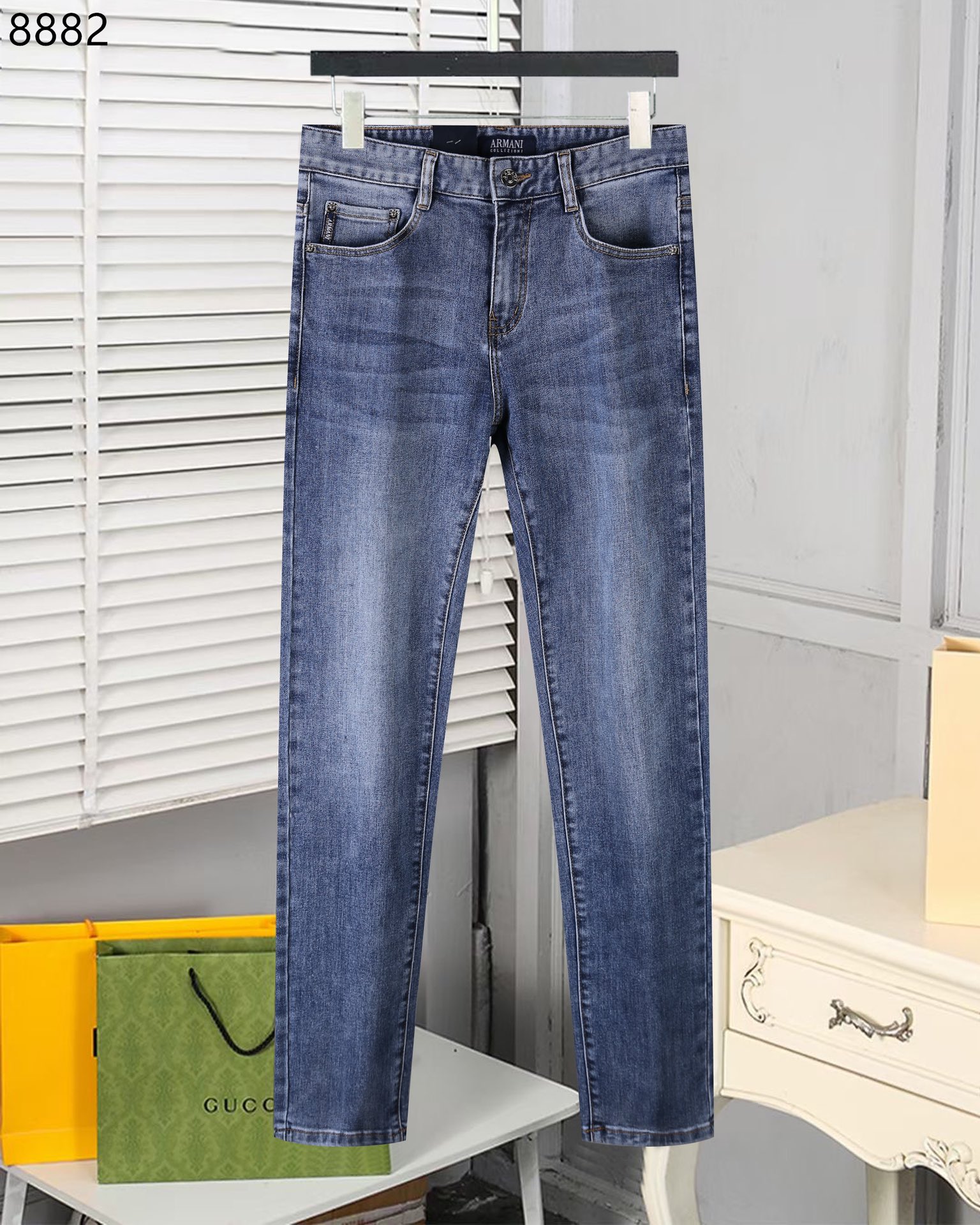 🔥🔥 Nuevos jeans de otoño-invierno, número de modelo: 8882#, tallas: 29-42
