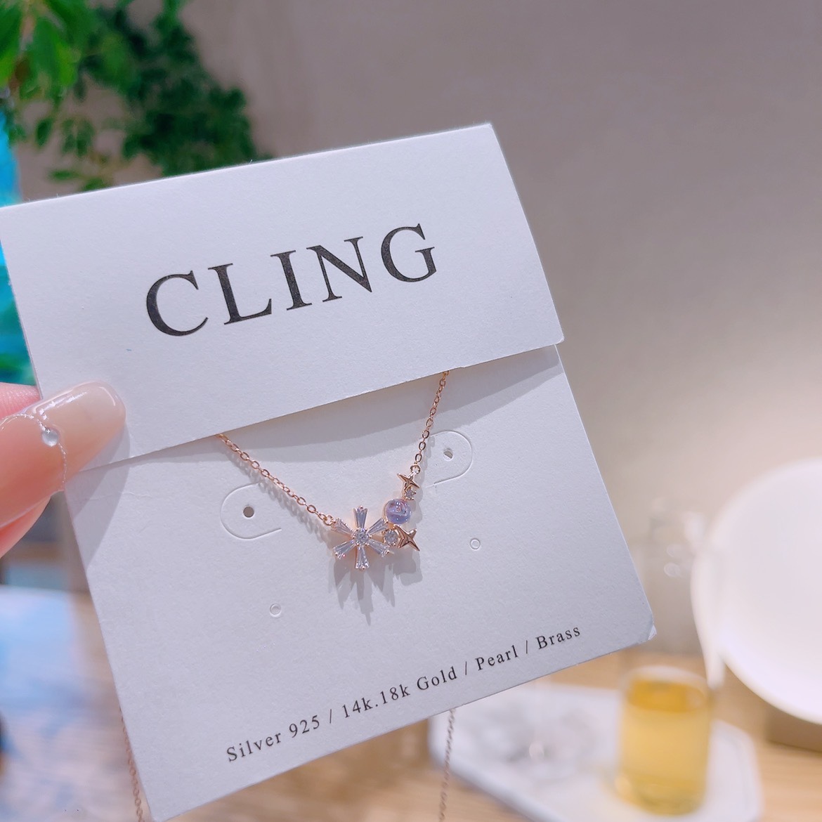 Nickelfreies Silber Kette Präzision Frühlingsfest Silber