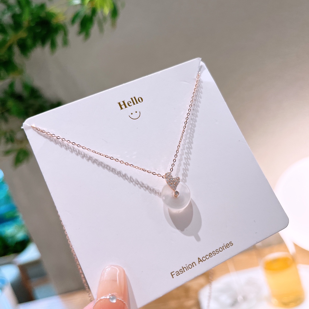 Hypoallergenes Silber Kette Süß Arbeitsplatz Gold