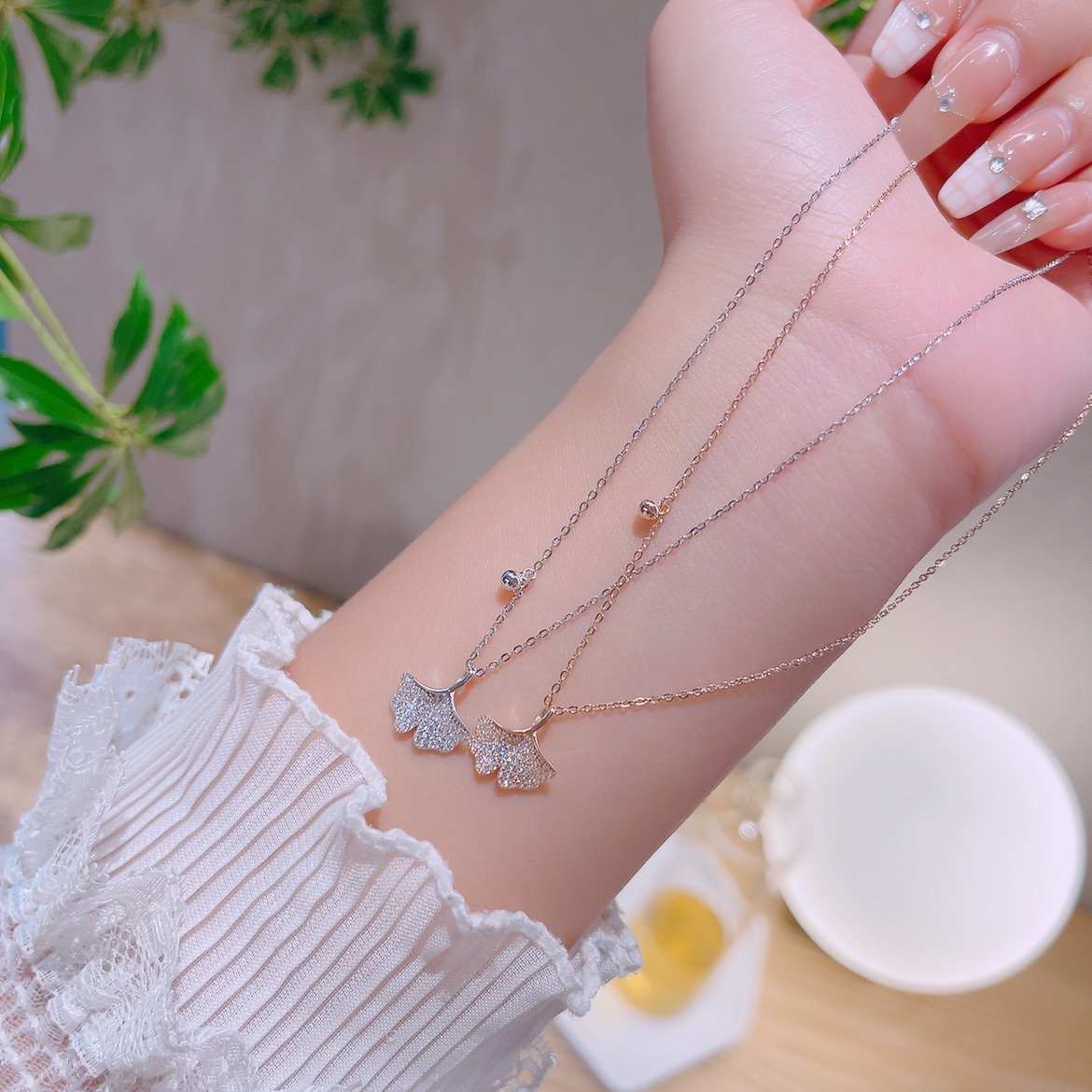 Hypoallergenes Silber Kette Frisch Arbeitsplatz Silber