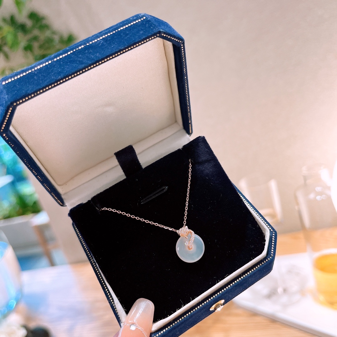 Fine Silver Necklace Fashion Teacher's Day Silver