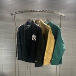 MLB Clothing Coats & Jackets Windbreaker Black Green Khaki Unisex Fall Collection