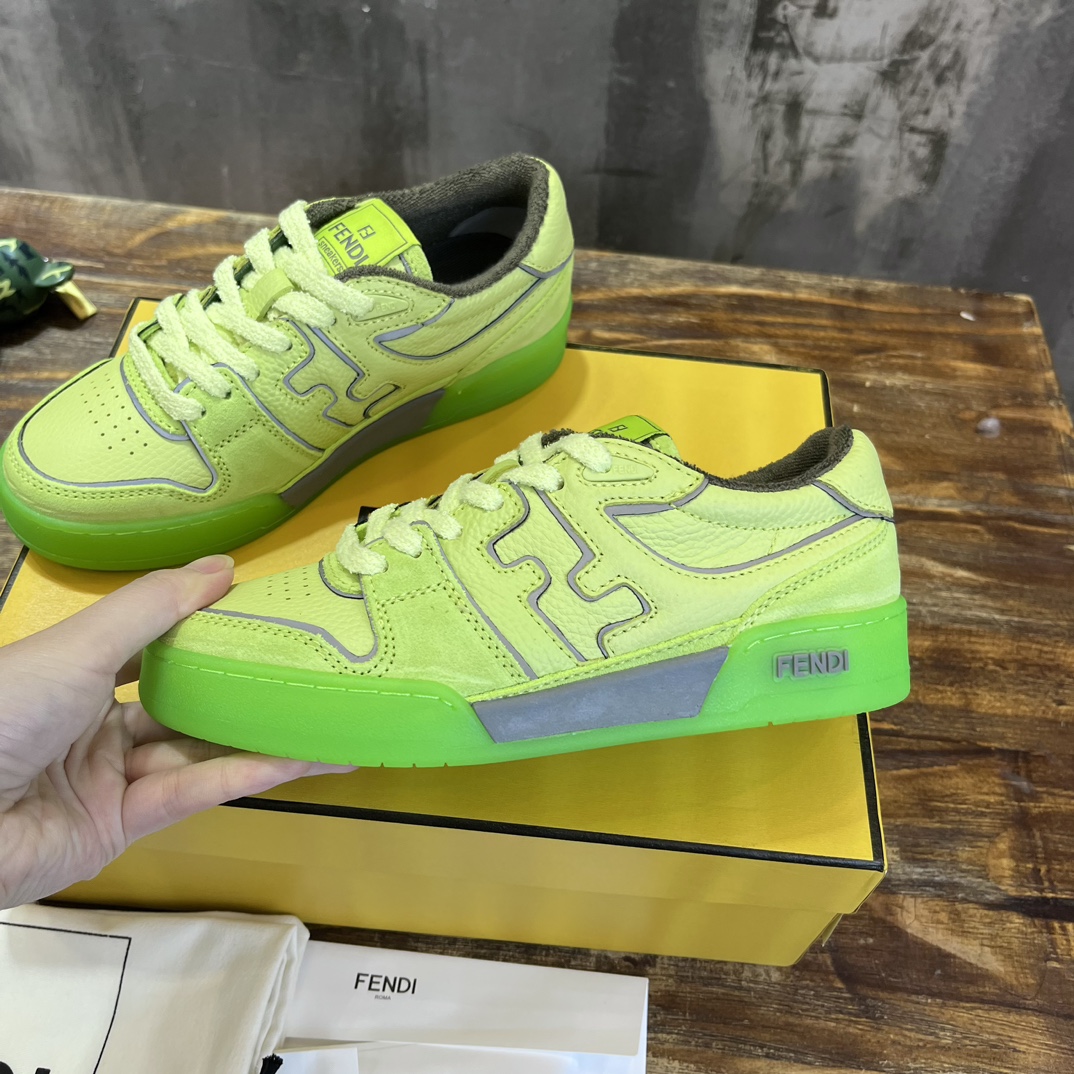 Fendi 区别通货 Fendi芬迪2023新款板鞋休闲运动鞋