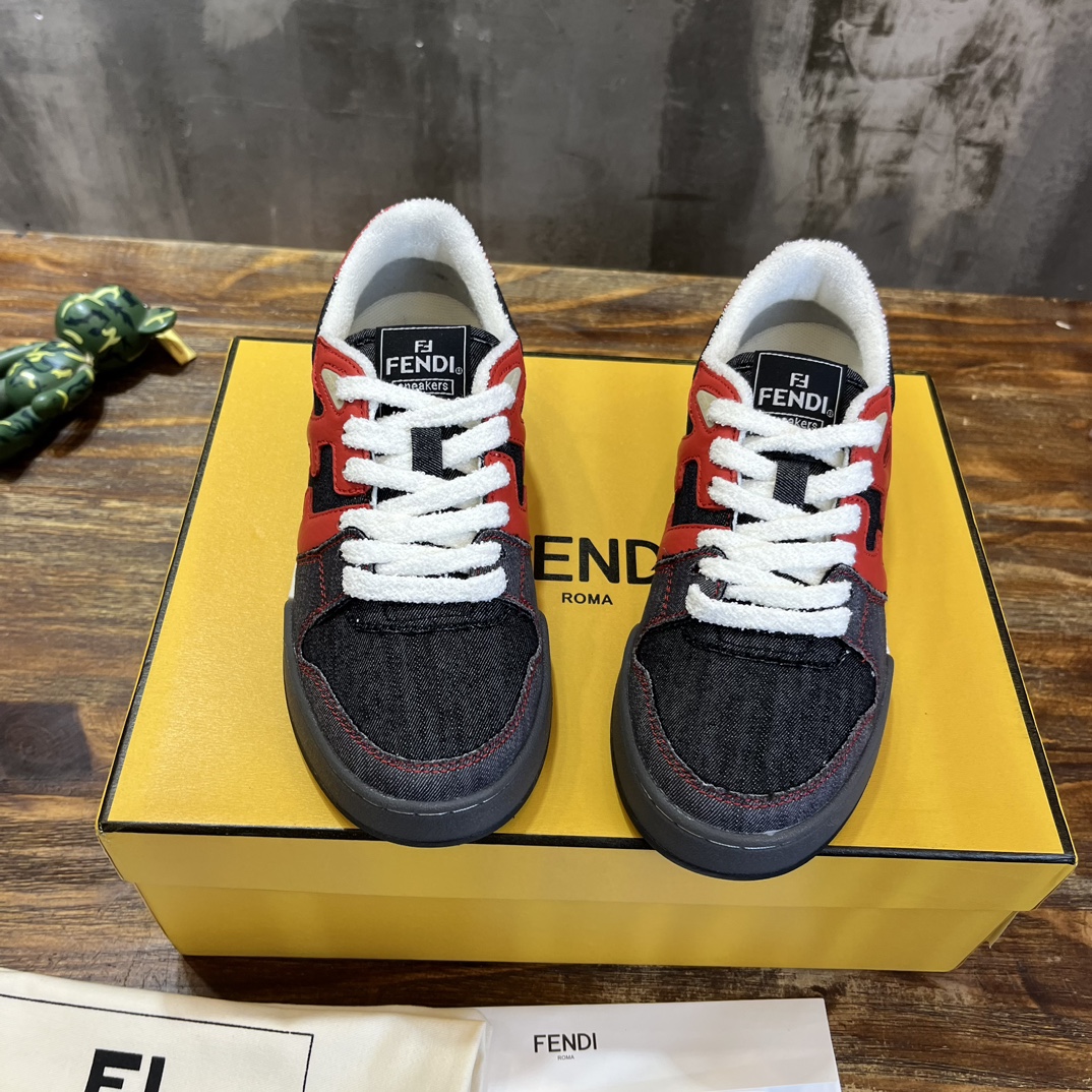 Fendi 区别通货 Fendi芬迪2023新款板鞋休闲运动鞋