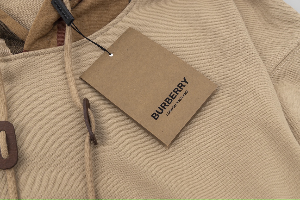 Luxury Burberry Barbolig Hoodie in 380 USD, High-quality Cotton, Unique Color, Sensitive Fabric. - 图片 5