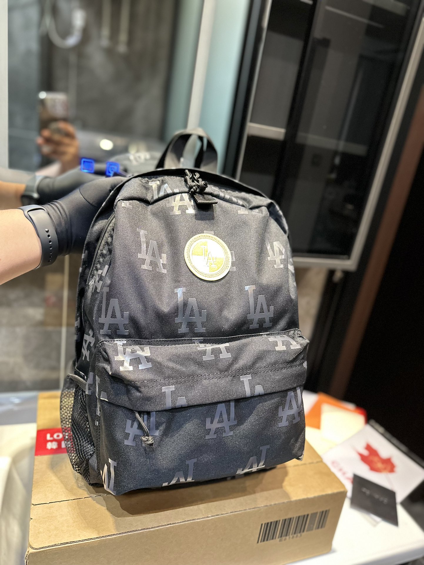 Zenium MLB NY Canvas Double-Shoulder Packs: Yankees Theme, Old School Design, Size 30, 38cm
