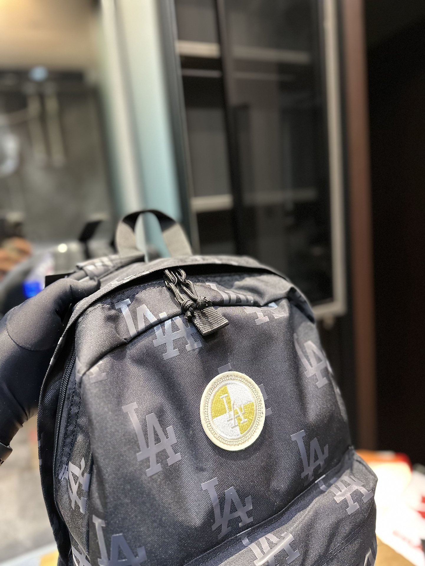 Zenium MLB NY Canvas Double-Shoulder Packs: Yankees Theme, Old School Design, Size 30, 38cm - 图片 3