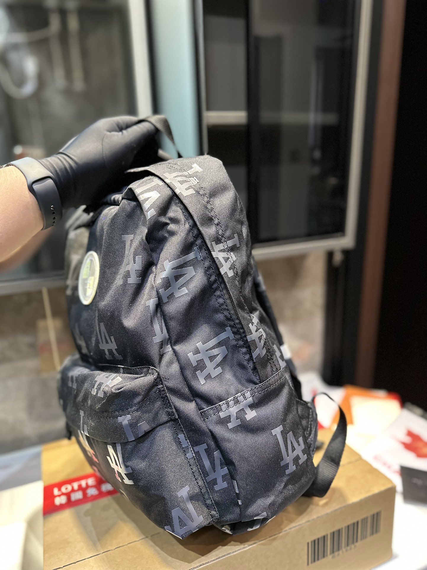 Zenium MLB NY Canvas Double-Shoulder Packs: Yankees Theme, Old School Design, Size 30, 38cm - 图片 4