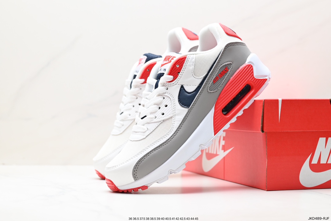 耐克Nike Air Max 90 经典复古小气垫缓震跑鞋  DB0625-101