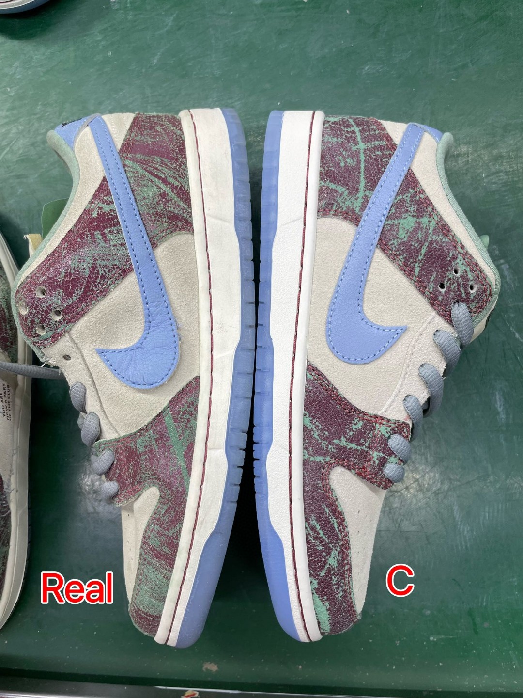 图片[3]-【纯原C版】Crenshaw Skate Club x Nike SB Dunk Low Pro\”Multi-Color\” CSC联名扣篮系列低帮休闲运动滑板板鞋“浅灰天蓝酒红绿”FN4193-100nn男女鞋真标半码制升级全新窄楦纸版楦型采用台产固色翻毛皮(印刷涂料效果!!)革鞋面材质 鞋垫嵌EVA缓震物料及Air Zoom气垫 外置RB耐磨橡胶大底n 尺码：36 36.5 37.5 38 38.5 39 40 40.5 41 42 42.5 43 44 44.5 45 46 47.5-莆田鞋批发中心