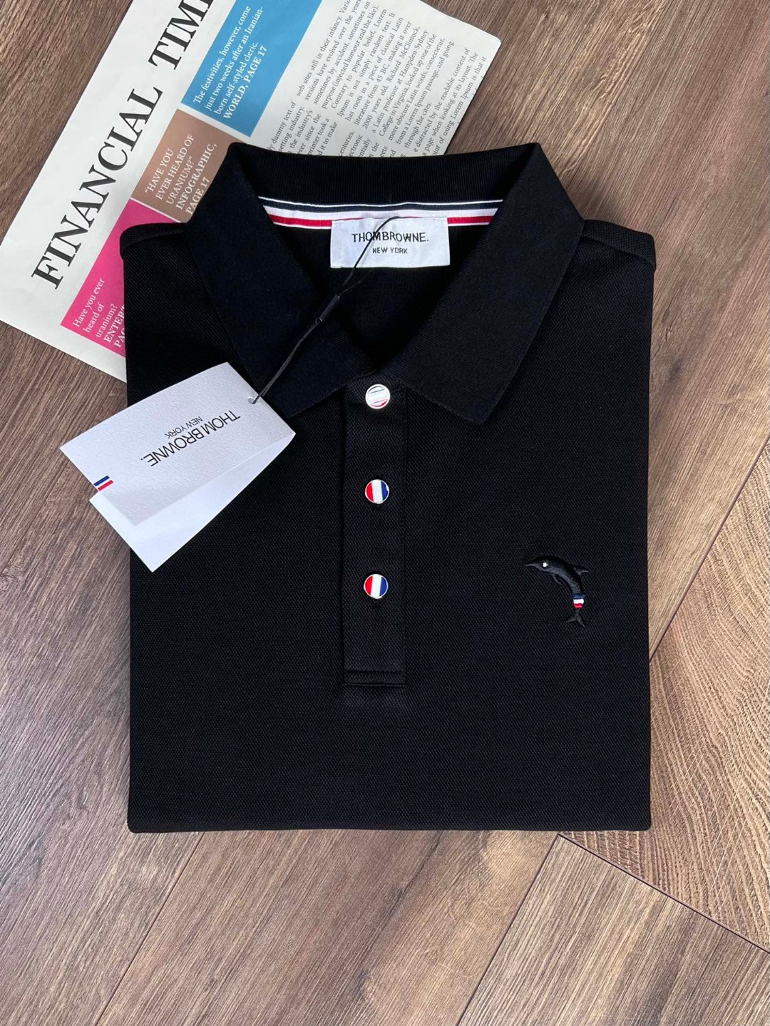 Thom Browne Clothing Polo T-Shirt High Quality 1:1 Replica
 Embroidery Men Cotton Fall/Winter Collection Fashion Long Sleeve