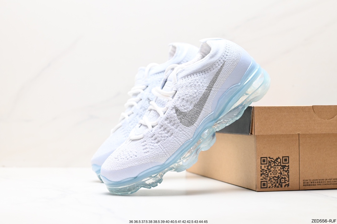 Nk Vapormax 2023 Flyknit 2023 flying woven breathable leisure full palm air cushion running shoes DV1678-002