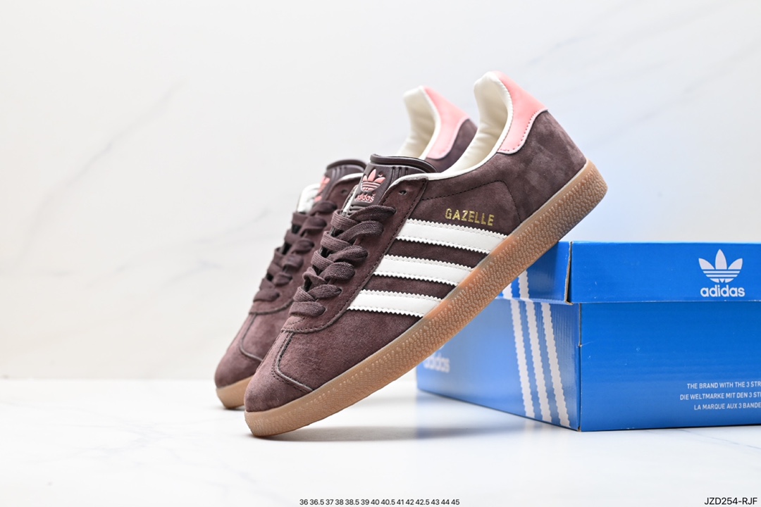 Antelope 90 replica German training low-top sneakers brown, orange, pink and white IF3233