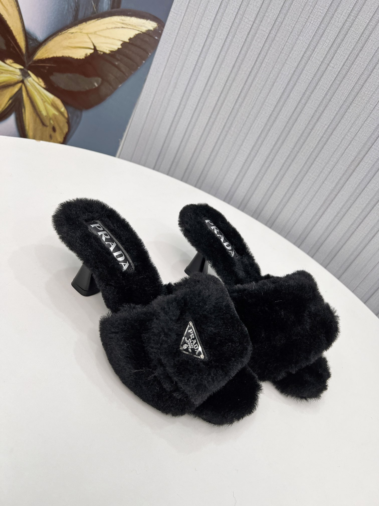 fábrica 2023 SSS relanza las últimas botas largas y cortas de Prada, sandalias zapatos individuales,