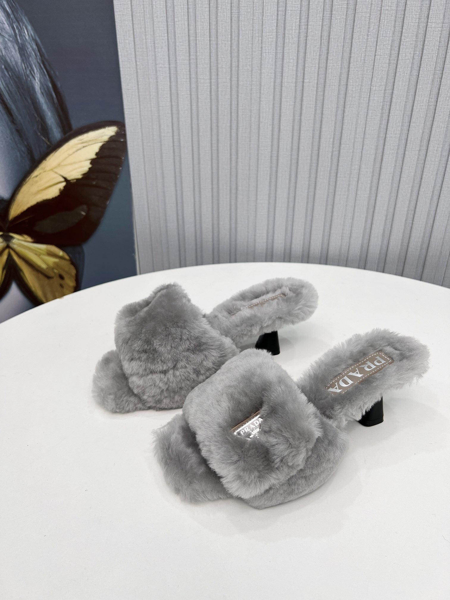 fábrica 2023 SSS relanza las últimas botas largas y cortas de Prada, sandalias zapatos individuales,